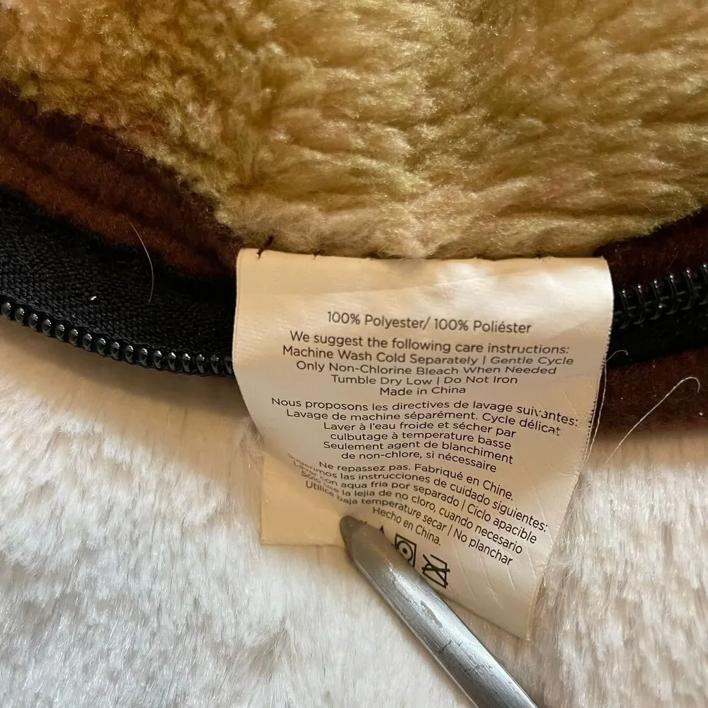 Vtg Bass Pro Shop Horse Cuddle Wrap Stadium Blanket Snap Zip Signed 66” X 56”